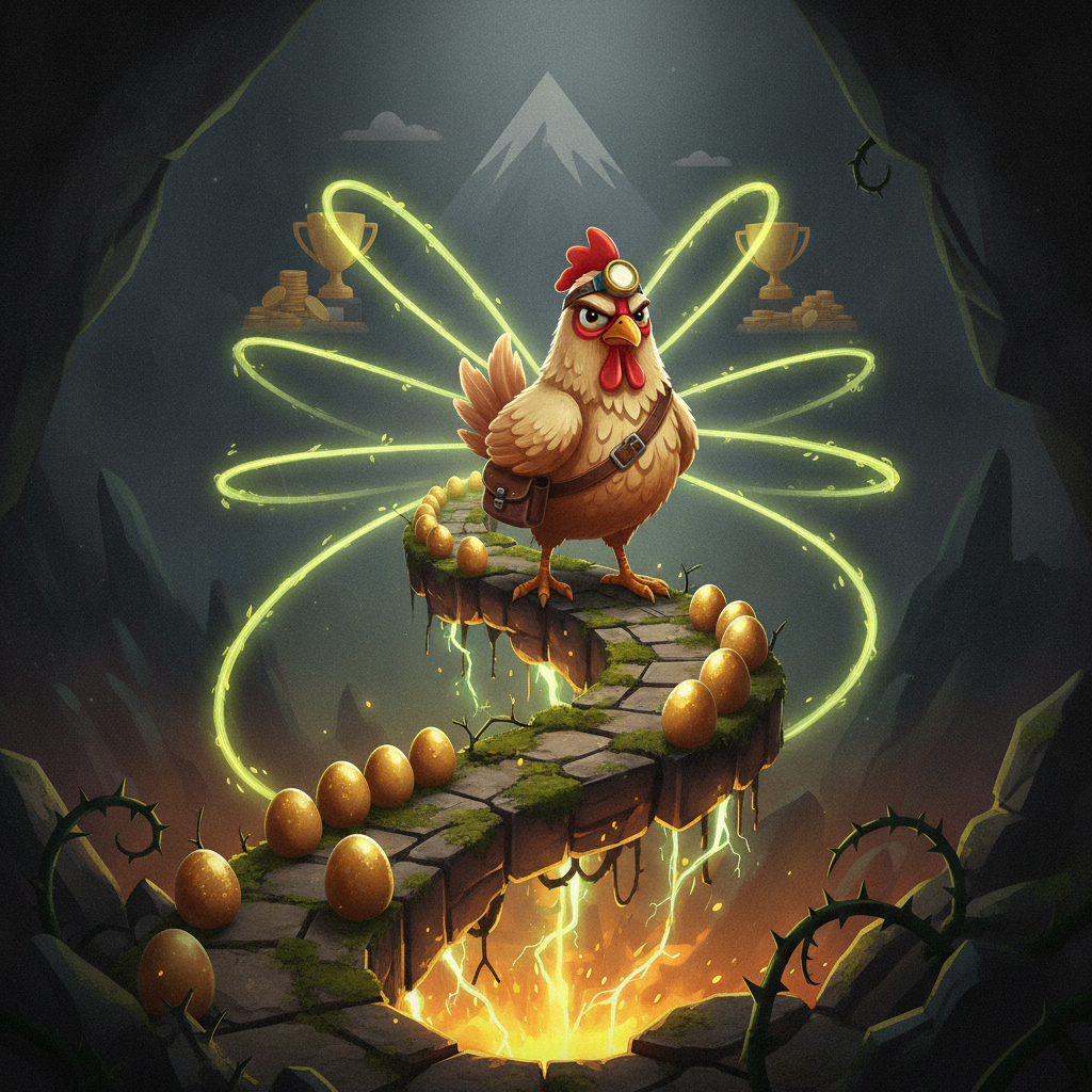 Chicken Road 2 mode Hardcore โ 18 lignes, risque maximal